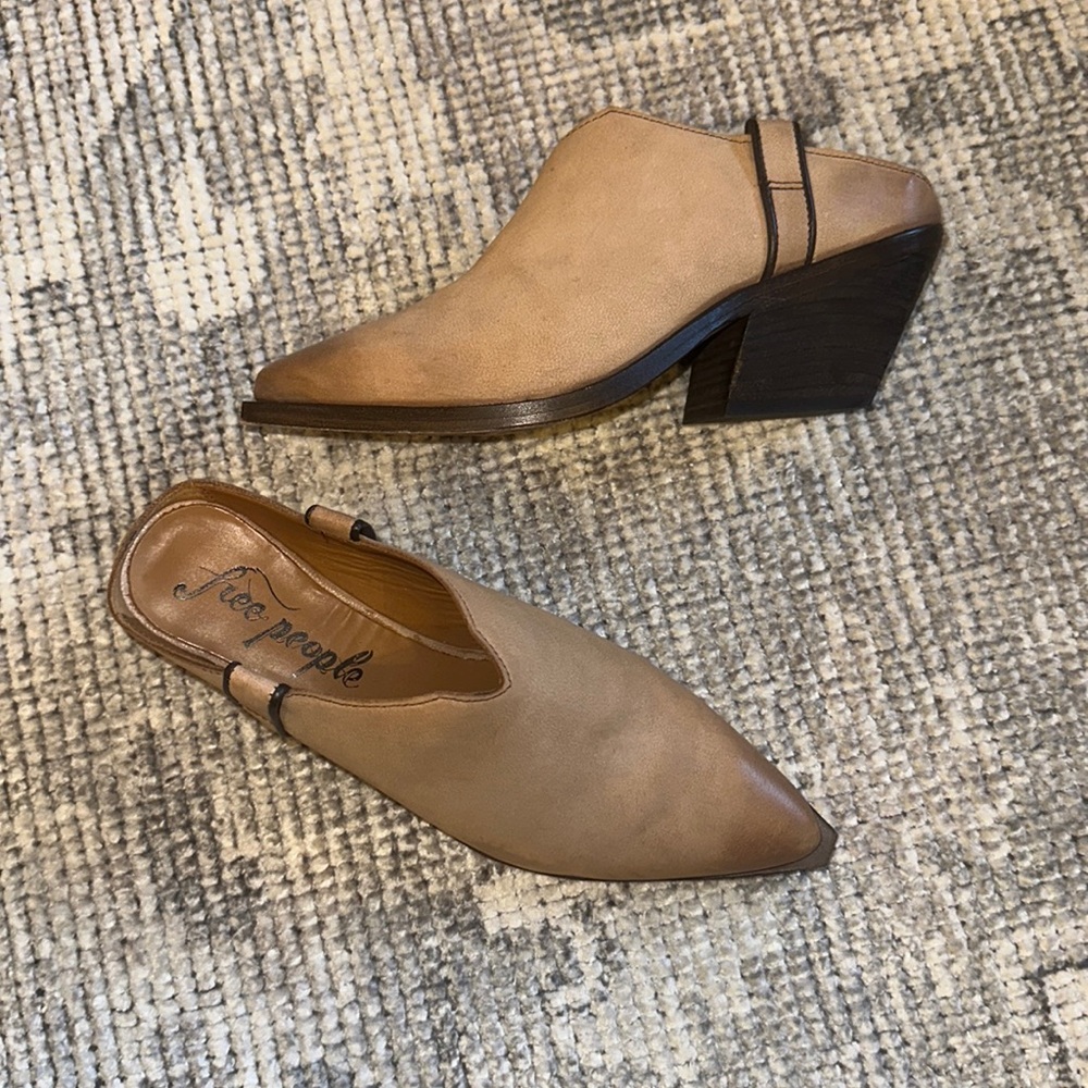 Free People Mule Boots Size 7